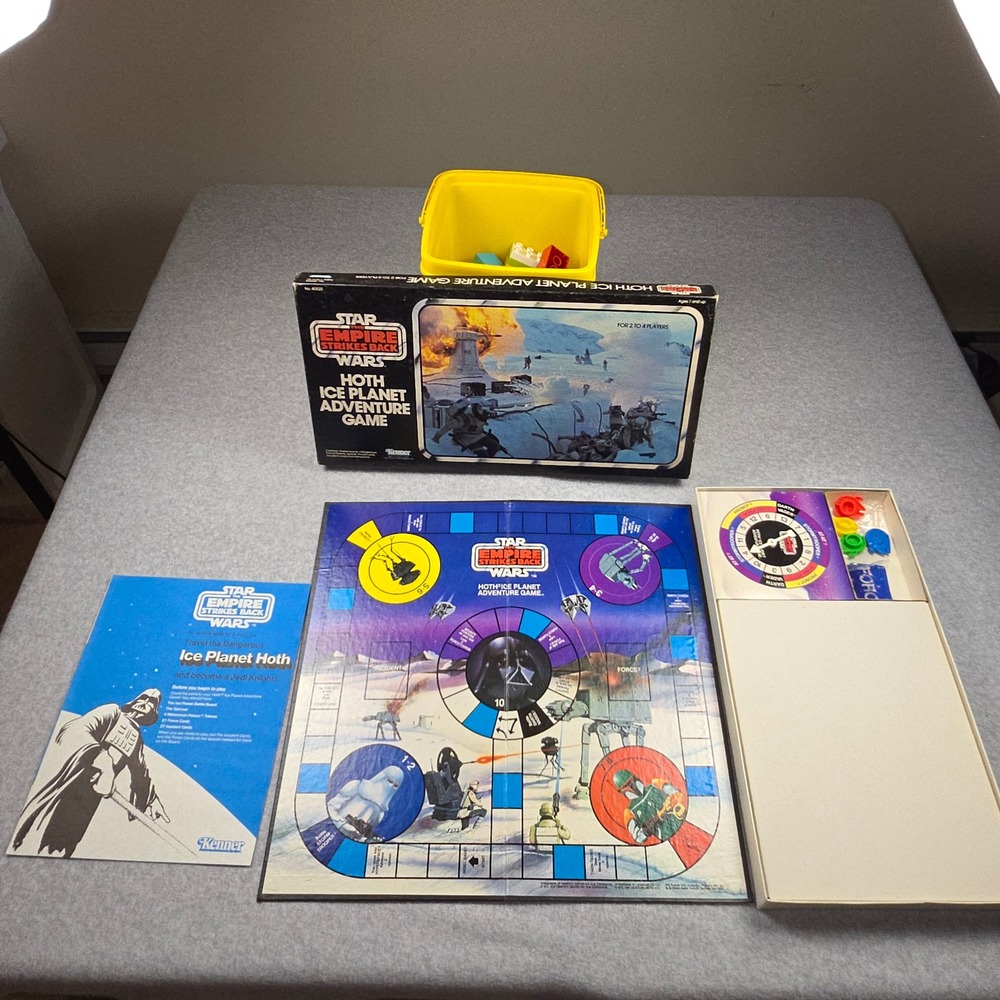 Vintage 1980 Star Wars Empire Strikes Back Hoth Ice Planet Adventure Game Kenner
